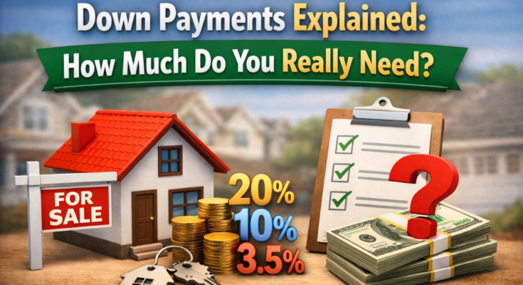 down payments explained